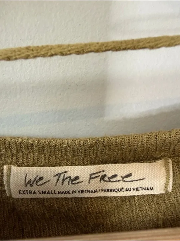 Free People Gauzy Thermal Shirt Lagenlook - Image 4
