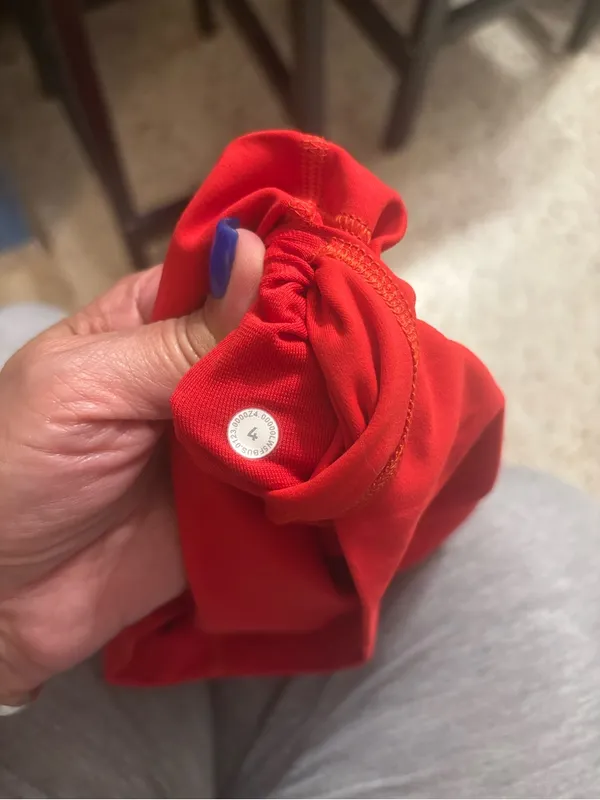 Lululemon align high rise pant size 5 carnation red - Image 10