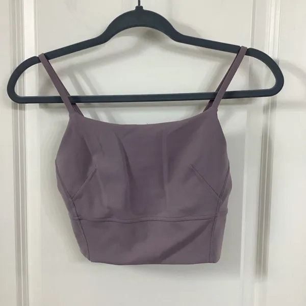Lululemon Wunder Train Strappy Tank Top in Violet Verbena - Image 2