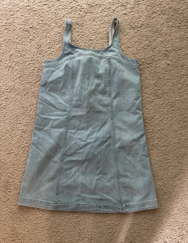 Madewell Light Denim Dress - Image 2