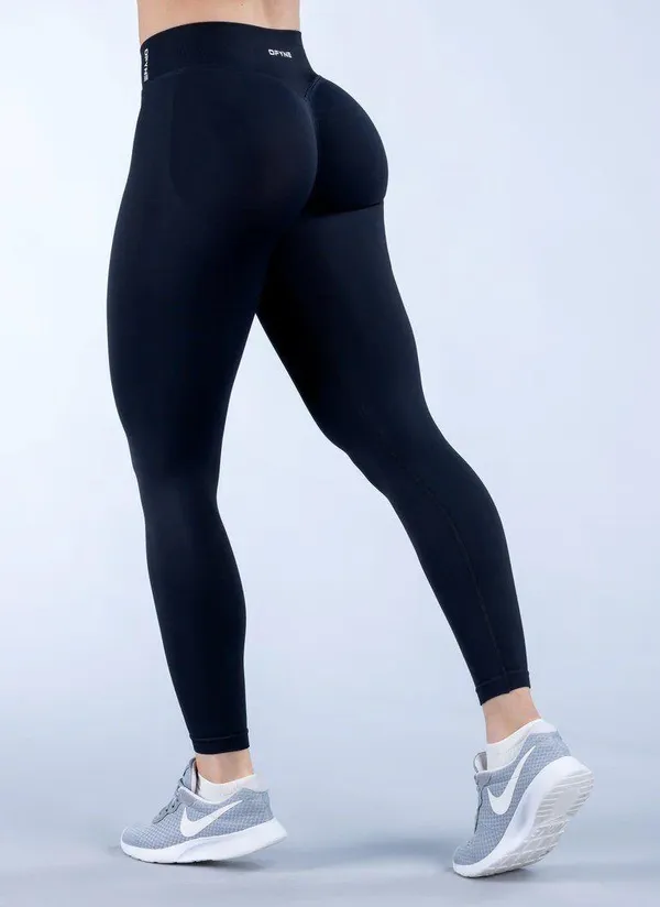 DFYNE Impact Leggings Midnight Black Size Small - Image 2
