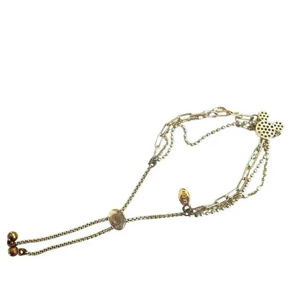 Disney LA CN chain  Mickey adjustable bracelet - Image 5