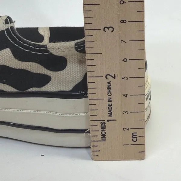 Converse Chuck 70 Low Sneakers W 7 Cow Print Custom Animal Streetwear Platform - Image 6