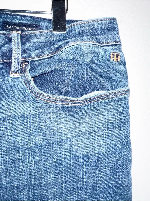 Tommy Hilfiger Blue Raleigh Skinny Leg Jeans - Image 5