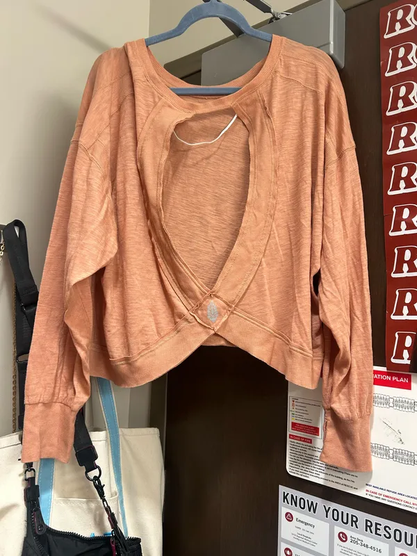 Free People Top Long Sleeve Women’s - Image 2