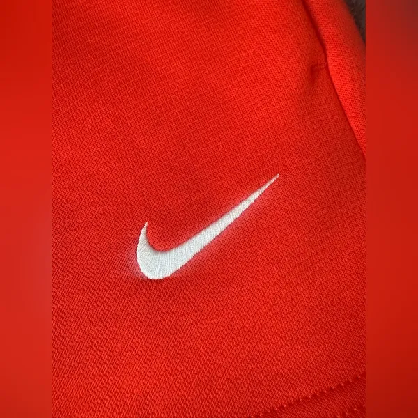 Nike Sportswear Phoenix Fleece Women's Mid-Rise 4" Shorts Picante Red/Sail small - Image 2