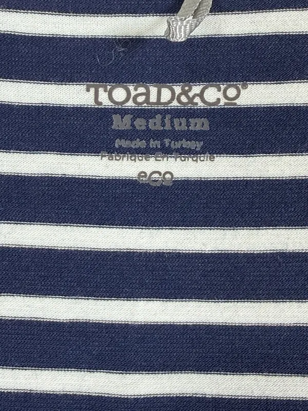 Toad&Co Samba Muse Ruched Striped Pocket Dress - Image 2