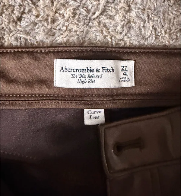 Abercrombie High-Rise Leather Pants - Image 5