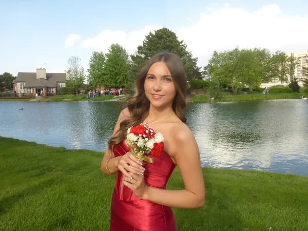 prom dress Red Size 2 - Image 3