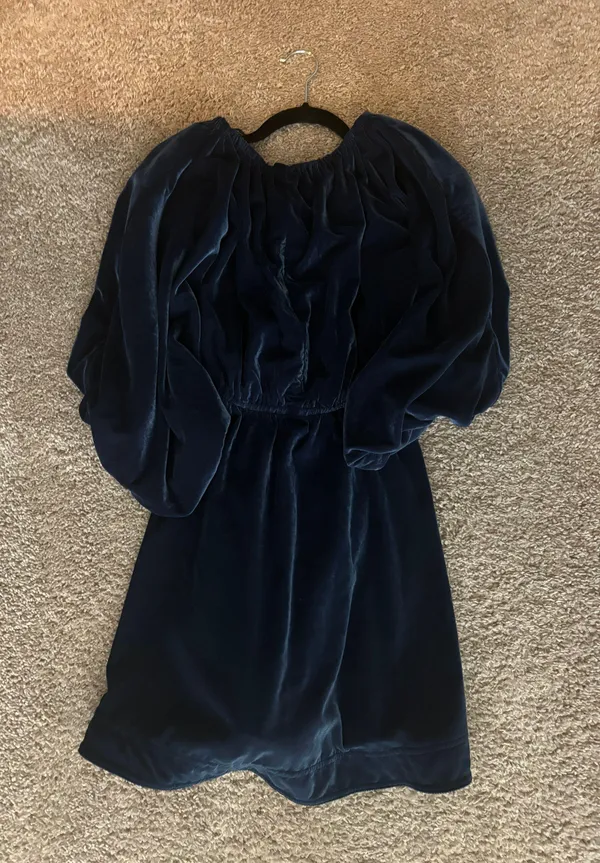 Free People Portia Velvet Mini Dress - Image 2