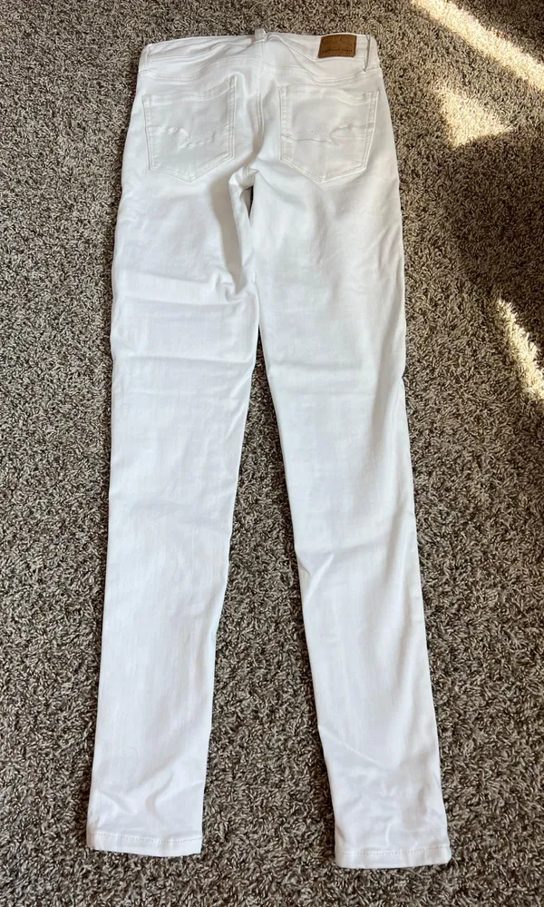 American Eagle White Jeggings - Image 2