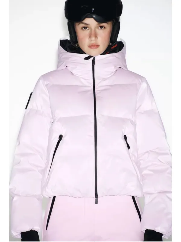 Zara 80% DOWN 20% FEATHER WATER RESISTANT WINDPROOF PUFFER ANORAK‎ RECCO® - Image 2