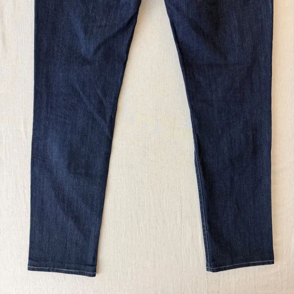 7 For All Mankind Roxanne Slim Illusion Skinny Jeans Womens 31 Dark Wash Denim - Image 6