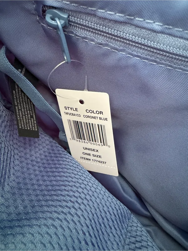 32 Degrees Light Blue Crescent Adjustable Shoulder Bag New - Image 5