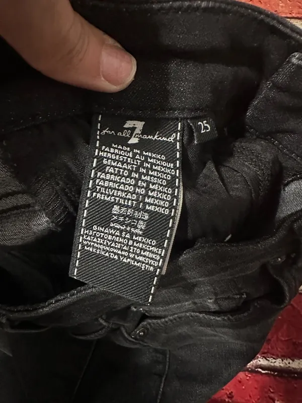 7 for all mankind jeans size 25 - Image 5