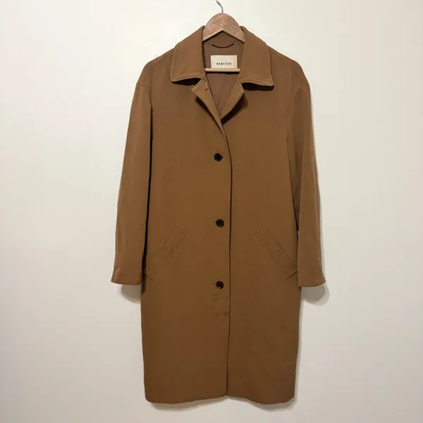 Aritzia Babaton The Stedman Coat Tan Brown Small - Image 2