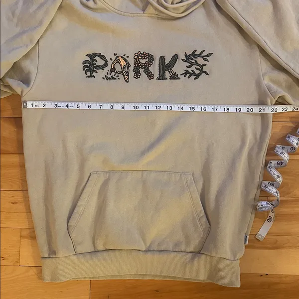 Parks Project 90s Doodle Parks Hoodie Sz M - Image 9