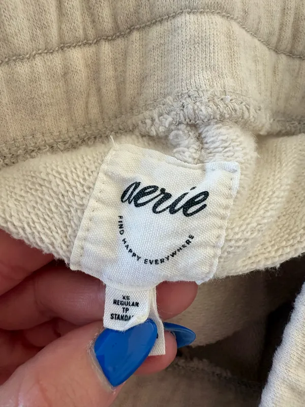 Aerie Wide-Leg Sweatpants - Image 2