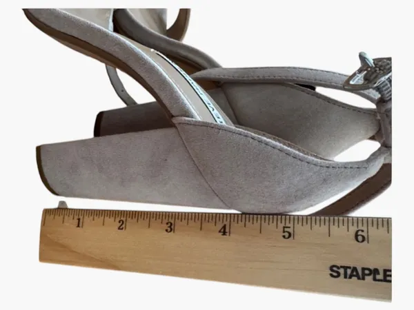 Steve Madden Suede Ankle-Strap Carrson Block Heel Sandals - Taupe - Image 8
