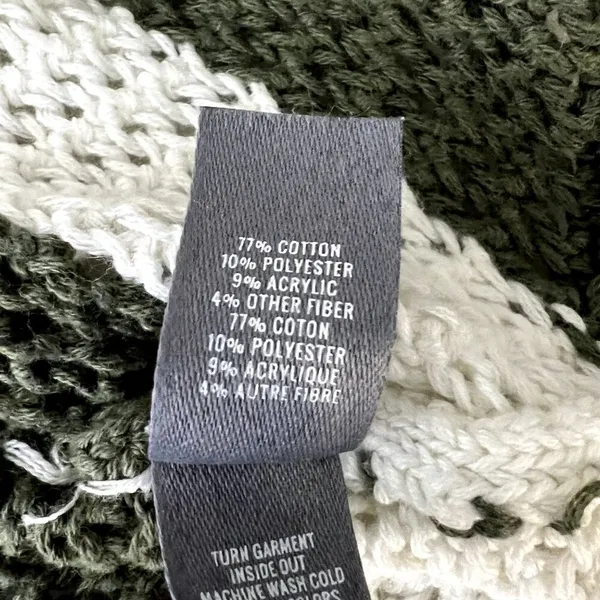 Aerie Green Striped Knit Sweater - Image 7