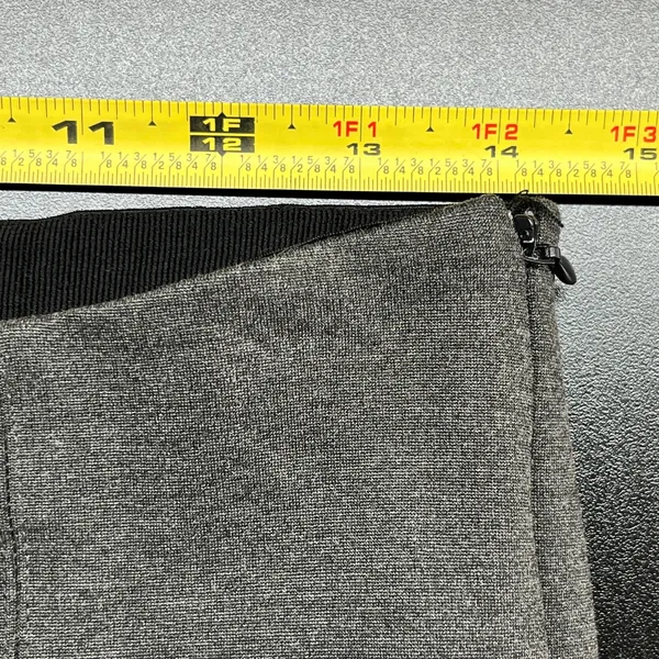 Quince Women's Charcoal Gray Ultra-Stretch Ponte Skinny‎ Pants Size Small - Image 10