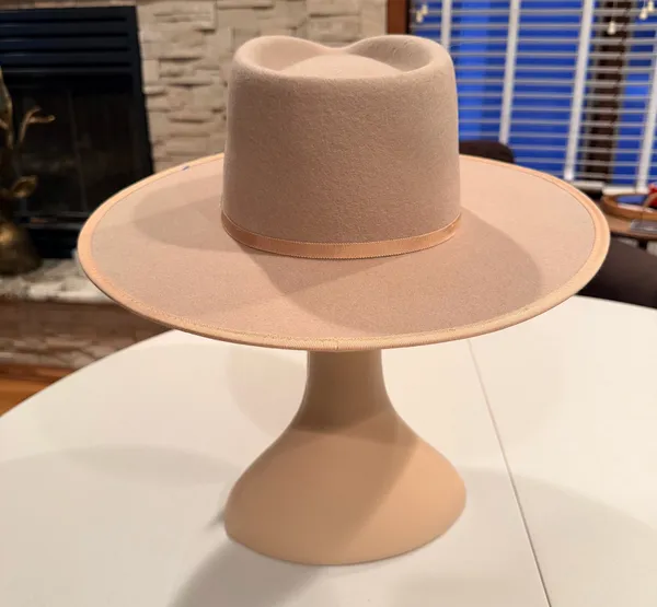 OLIVE & PIQUE | Billie Wool Felt Rancher Cowboy Hat - Image 2