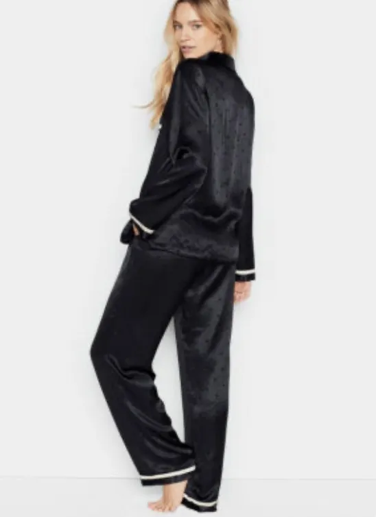 Victoria's Secret Black satin polka dot pajamas - Image 3