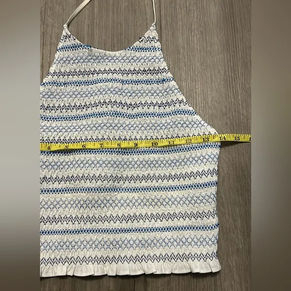 Zara Halter Tie Neck Tank Top - Image 4