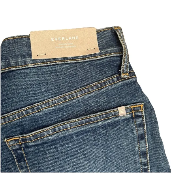 Everlane The Cheeky Jean‎ Size 27 R Straight Leg Button Fly Medium Wash NEW - Image 7