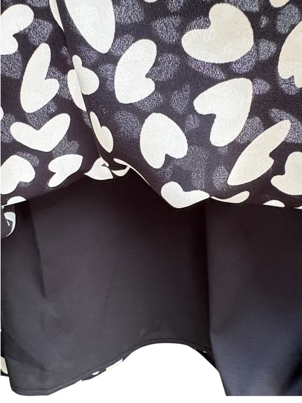 NWT Ann Taylor Heart Puff Sleeve Shift Dress Size Small - Image 7