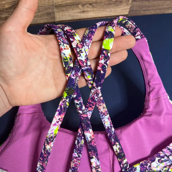 Lululemon Energy Bra Luxtreme NWT Size 2 Purple TRRM *Limited Edition* - Image 6
