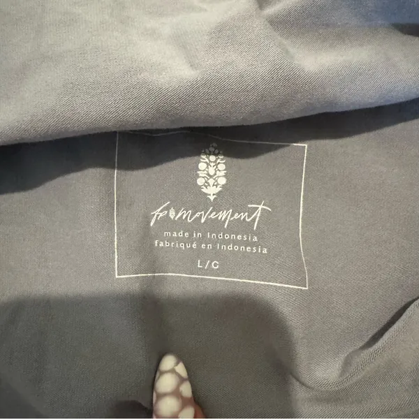 FP Movement Light Purple/Blue Cropped Tank Top - Image 2