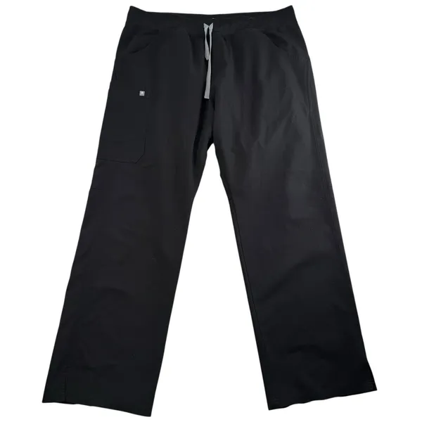 FIGS XL Black Pants Kade Cargo Scrub Straight Leg Doctor Nurse Dentists Women’s - Image 2