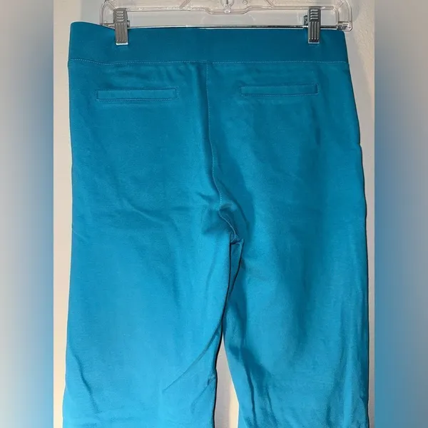 Betabrand blue Midrise bootcut pull on dress pants medium long - Image 4