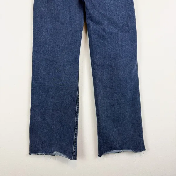 Fidelity‎ Denim Katie High Rise Classic Flare Wide Leg Jeans St Tropez Size 25 - Image 11