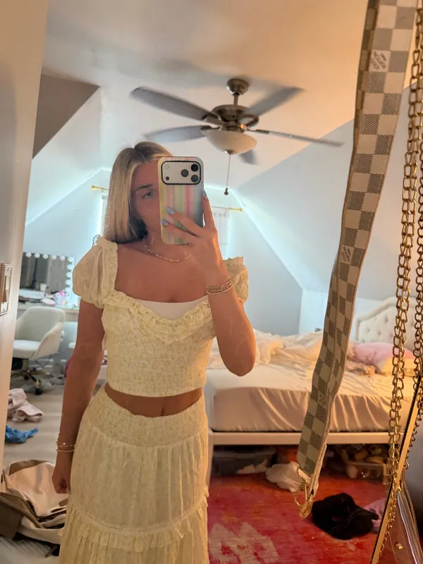 yellow floral set - Image 3