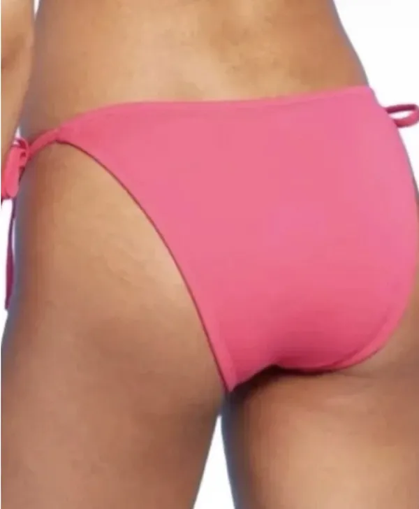 Shade & Shore Pink Triangle Ribbed Bikini - Image 5
