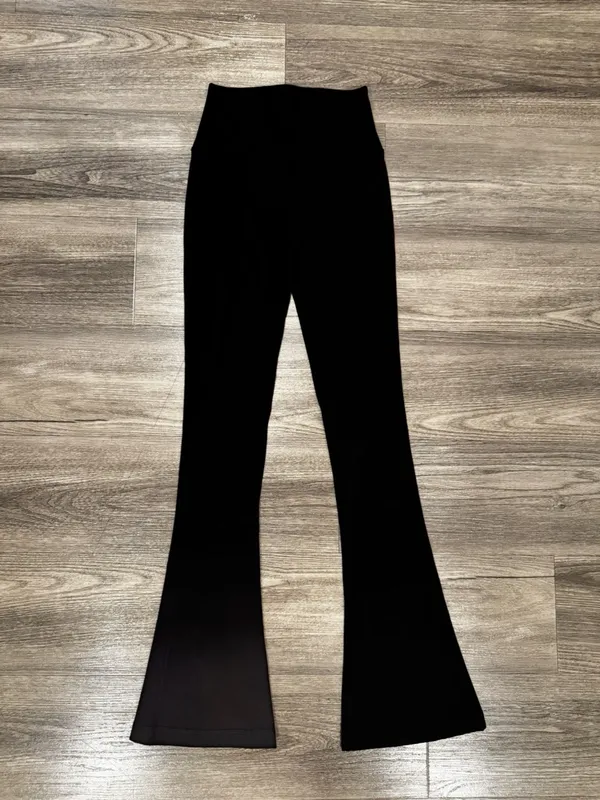 Lululemon Align High Rise Mini-Flared Pant 32" in Black Size 4 - Image 2