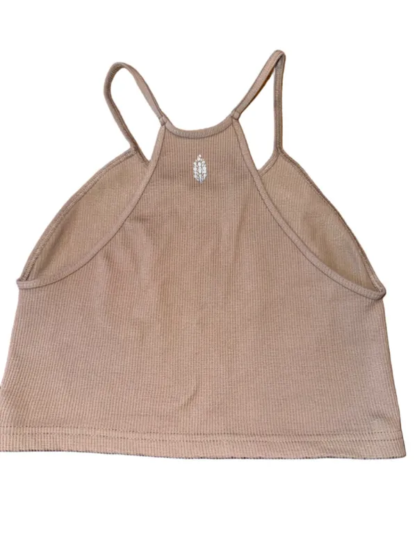 FP Movement Ribbed Tank Top Beige Size XL - Image 2