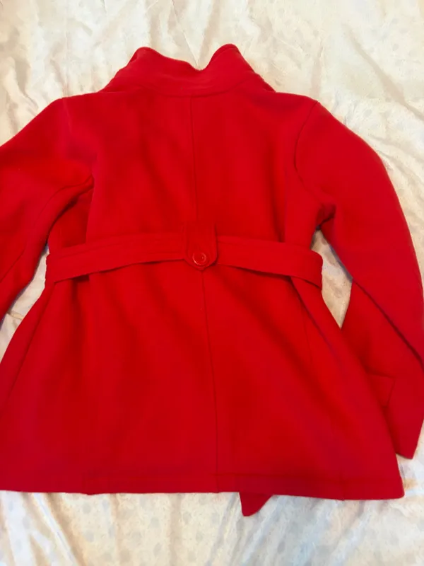 Shanna red coat Size L - Image 4