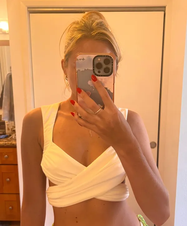 Princess Polly Taylor Top White - Image 6