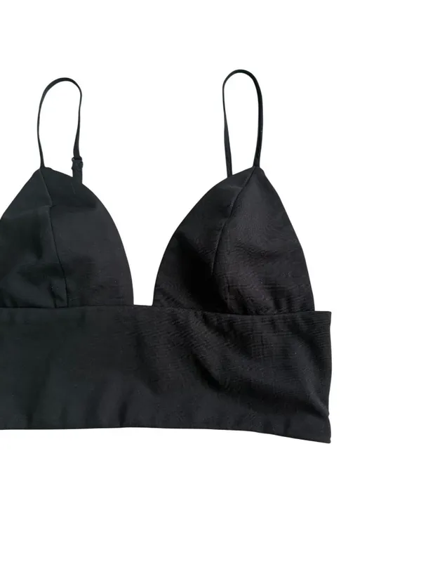 OUT FROM UNDER Black Bralette Top Size Small - Image 4