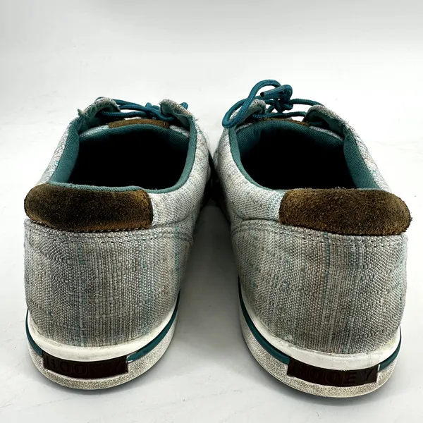 Twisted X Hooey Loper Sneakers Low Round Toe Moisture Wicking Striped Blue 8.5M - Image 5