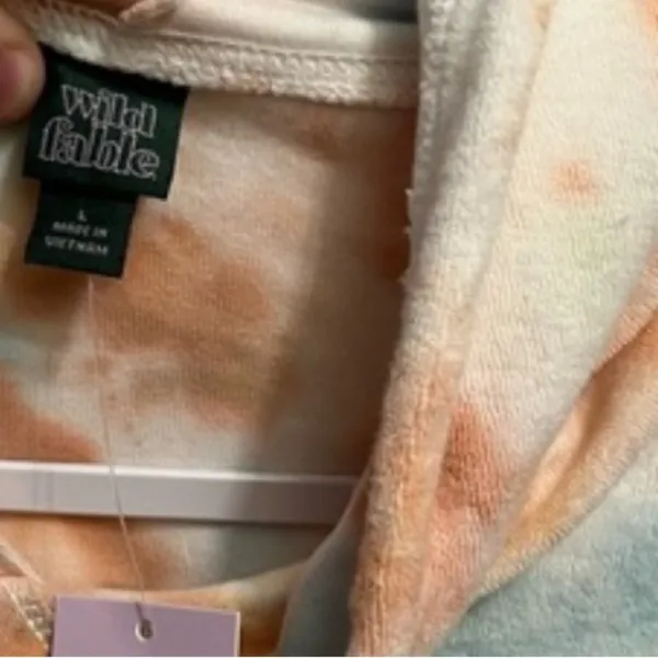 Wild Fable Terry cloth tie dye hoodie - Image 3