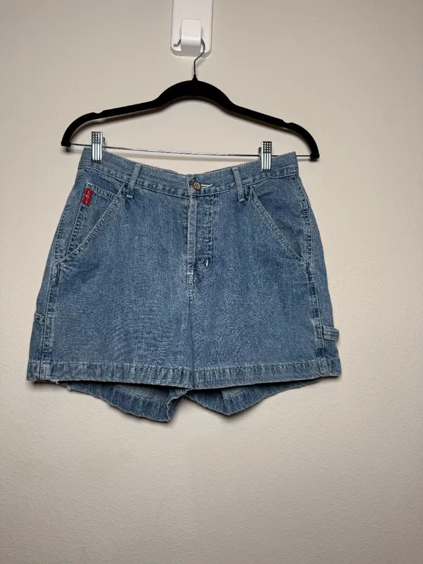 Vintage Y2K L.E.I Carpenter Denim Jean Shorts - Image 4