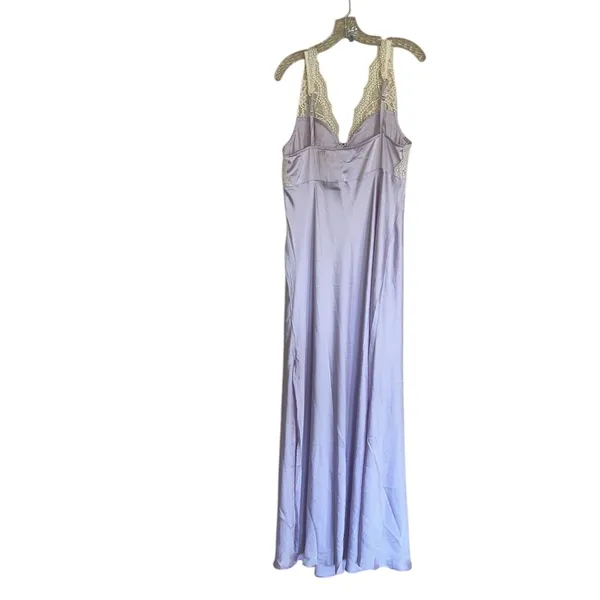 NWOT FREE PEOPLE Country Side Maxi Slip Dress Lilac - Image 8