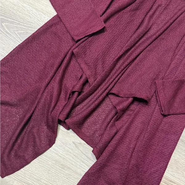•MUDD• BURGUNDY CARDIGAN - Image 3