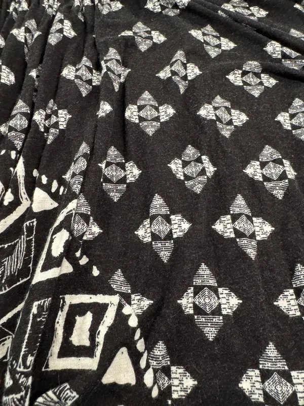 Free People | Small | Washed Black Dazed Print - Image 4