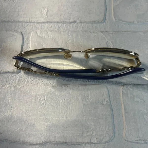 JIMMY‎ CHOO Eyeglasses Frames Violet 53 16 135 78-8T2 Rectangle Made in Italy - Image 9