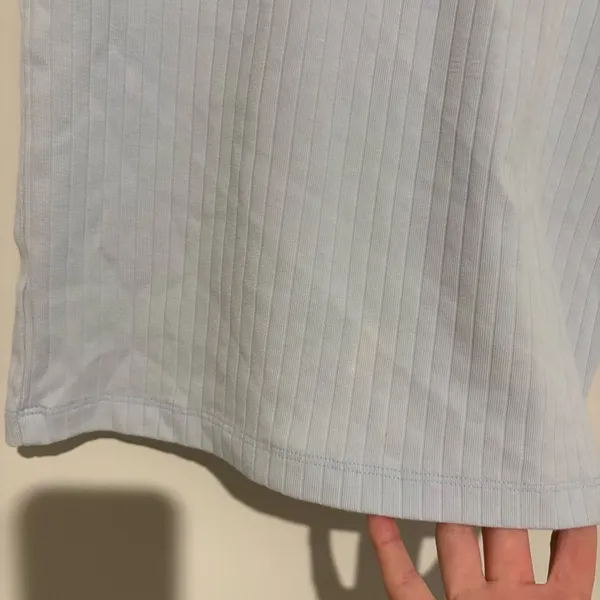 Aerie ribbed tank top pastel‎ light blue size medium - Image 5